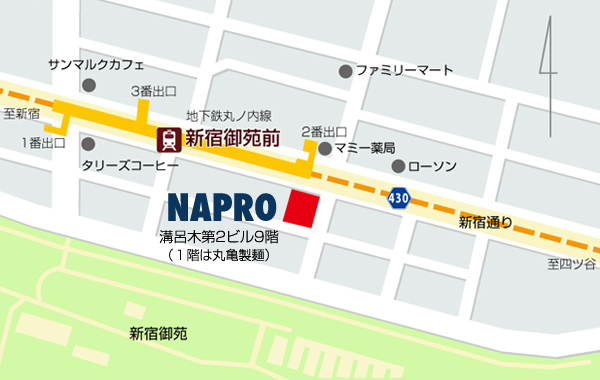 株式会社ナプロ/地図